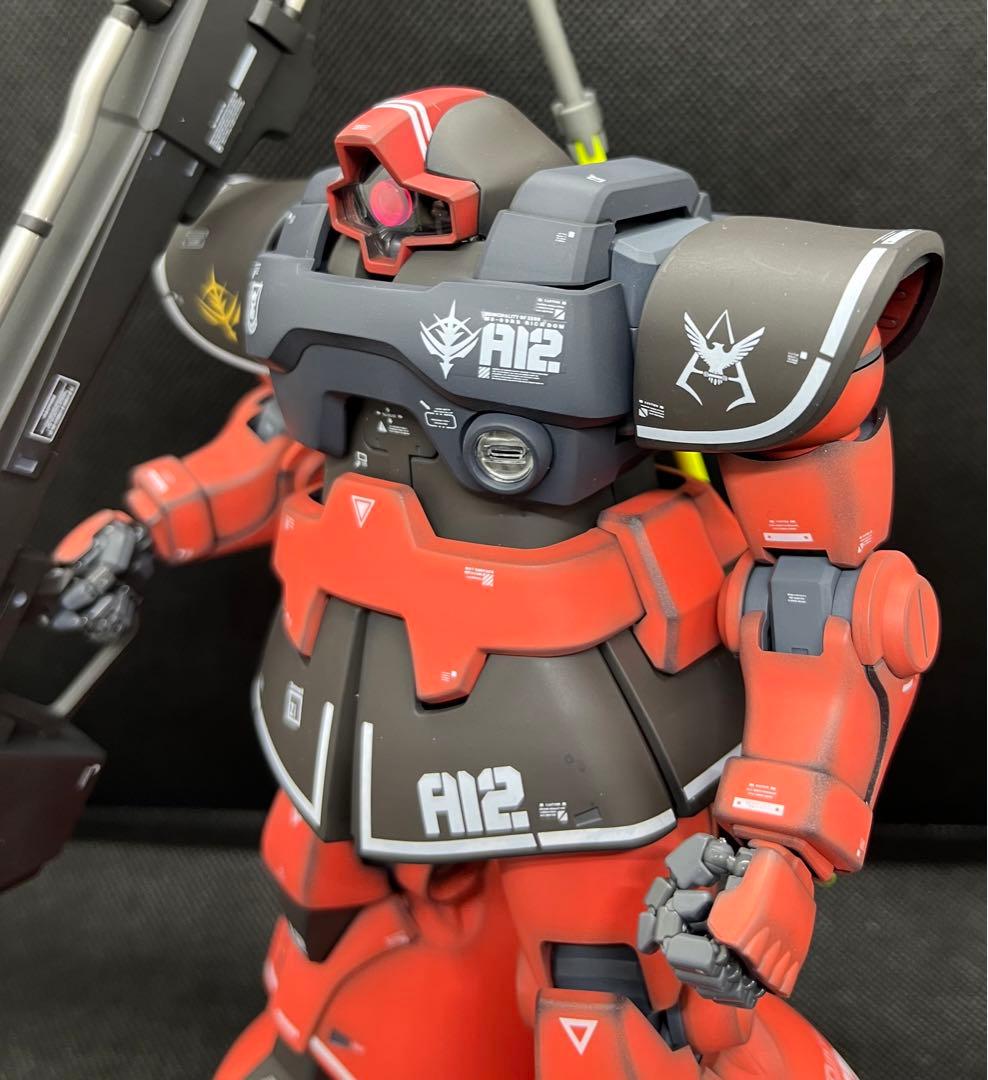 MG リック・ドム ver.1.5 塗装済完成品(シャア専用カラー) - メルカリ