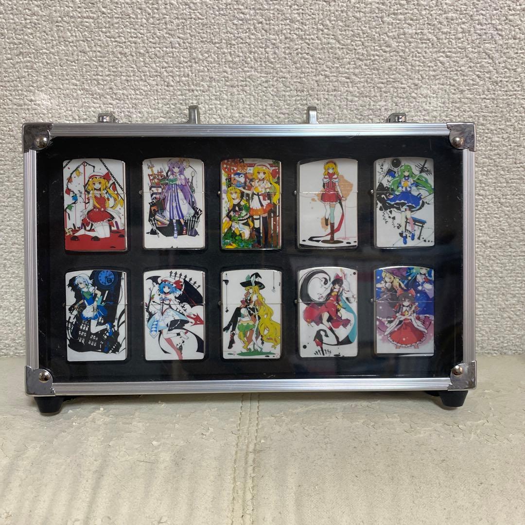 東方project 美少女　オイルライター　セット　zippo 風　TH 東方project フランドール・スカーレット オイルライターzippo 風
