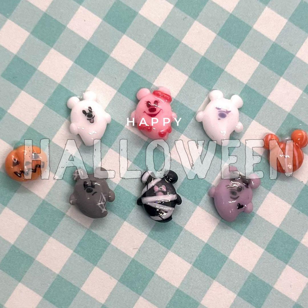 ネイルパーツ　ハロウィン　おばけ 楽天市場】ハロウィン ネイルアートパーツ 各種2個入 ネイル デコ 髑髏