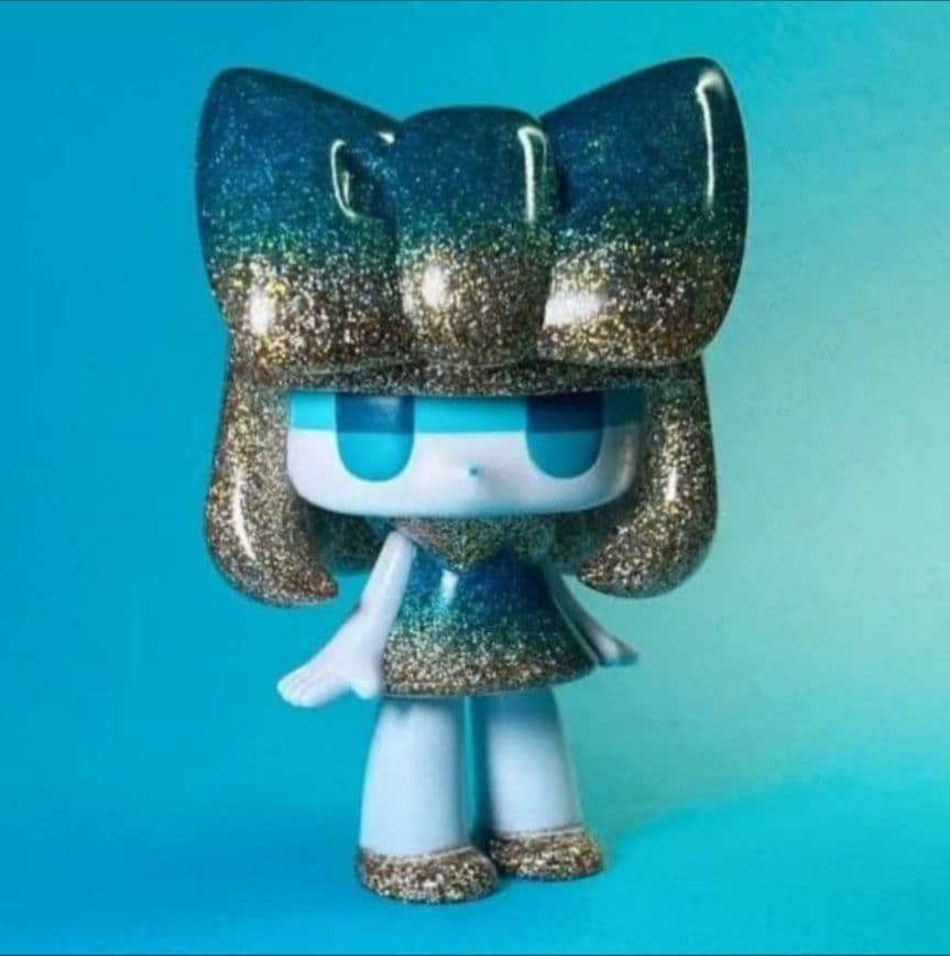 チヨコ　ソフビ　アトランティスブルー　タカハシユリ　oneup.