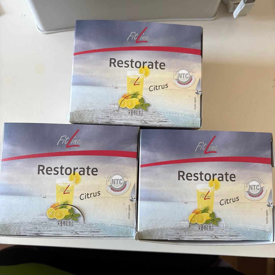 PM インナーナショナルRestorate Citrus 3箱セット