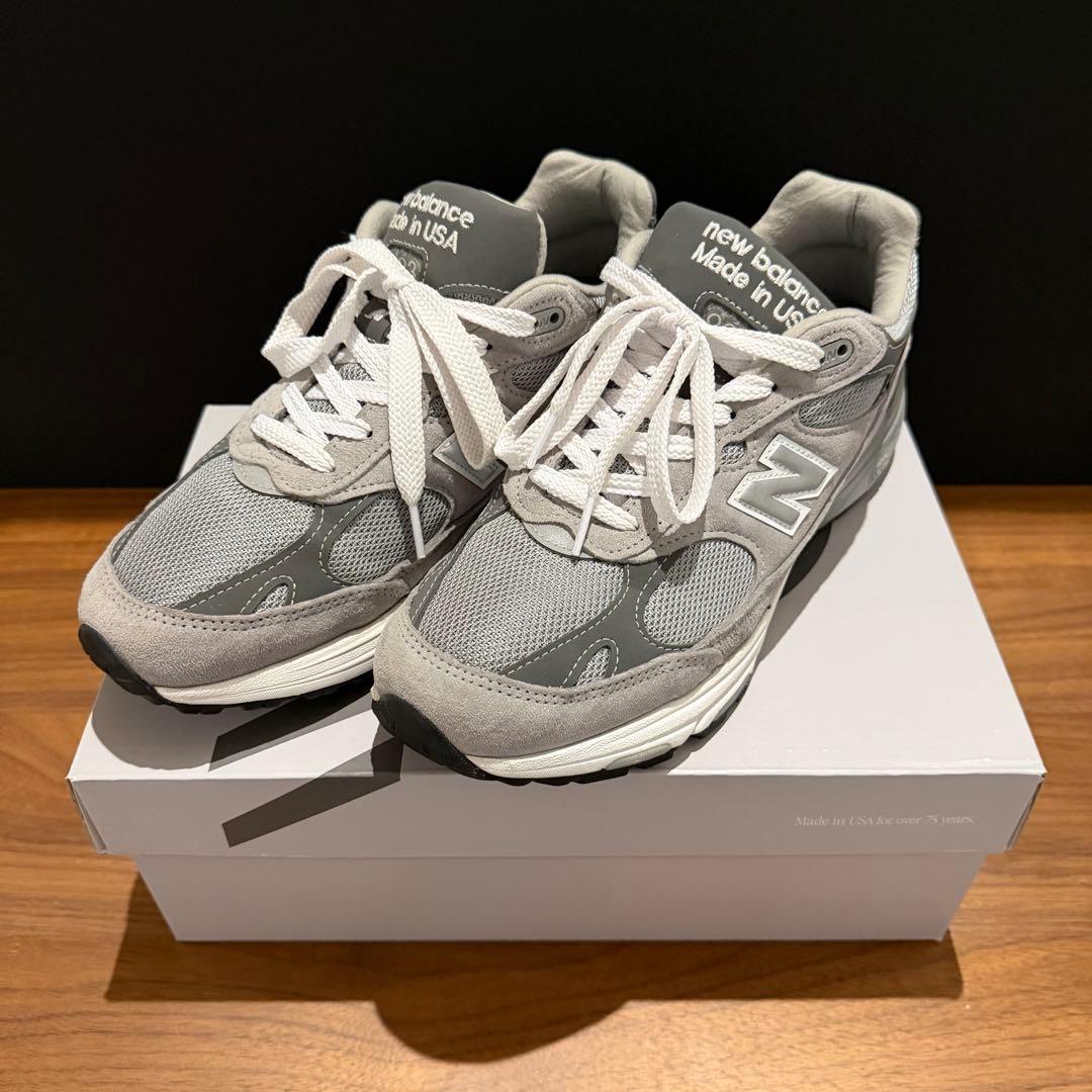 New Balance 993 MR993GL 27cm 美品 グレー
