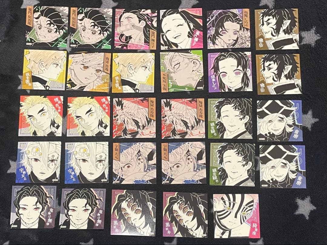 鬼滅の刃 スクエアステッカー 第1弾 まとめ売り 29枚