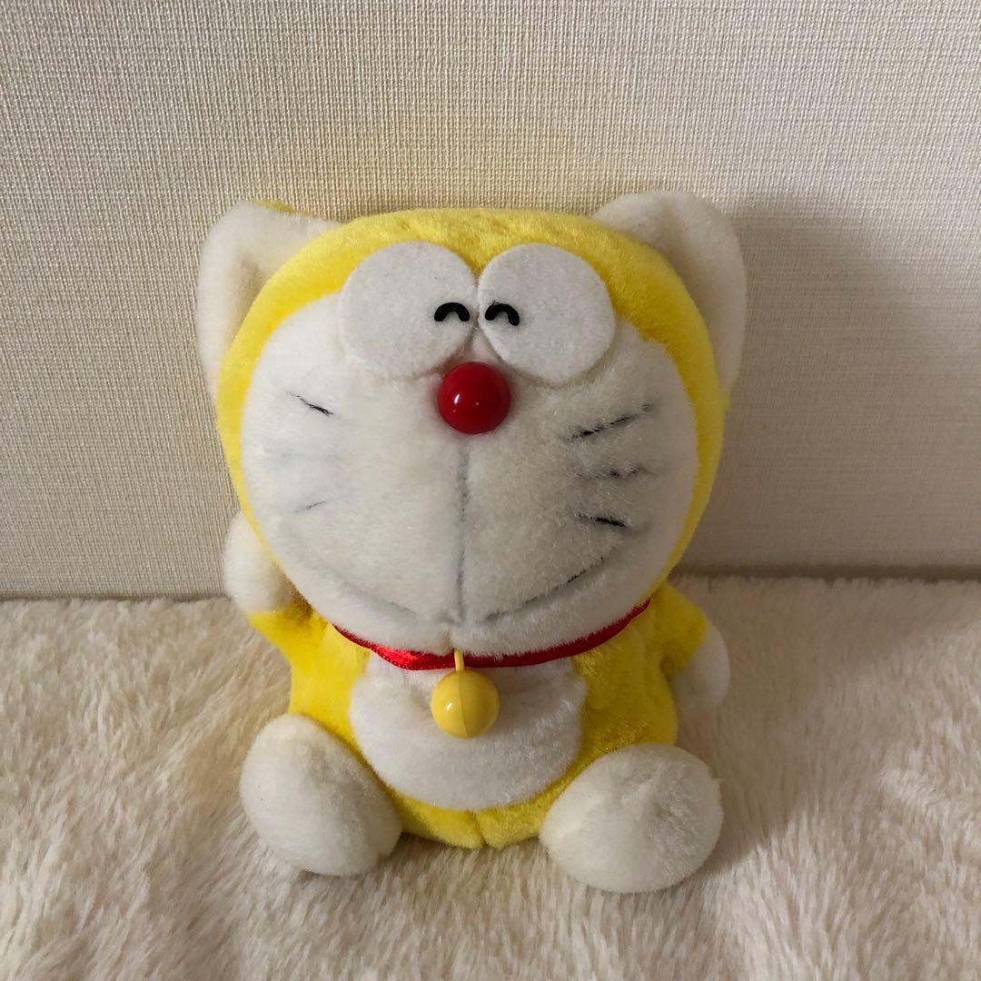 元祖 ドラえもん 猫耳 貯金箱 ぬいぐるみ - メルカリ