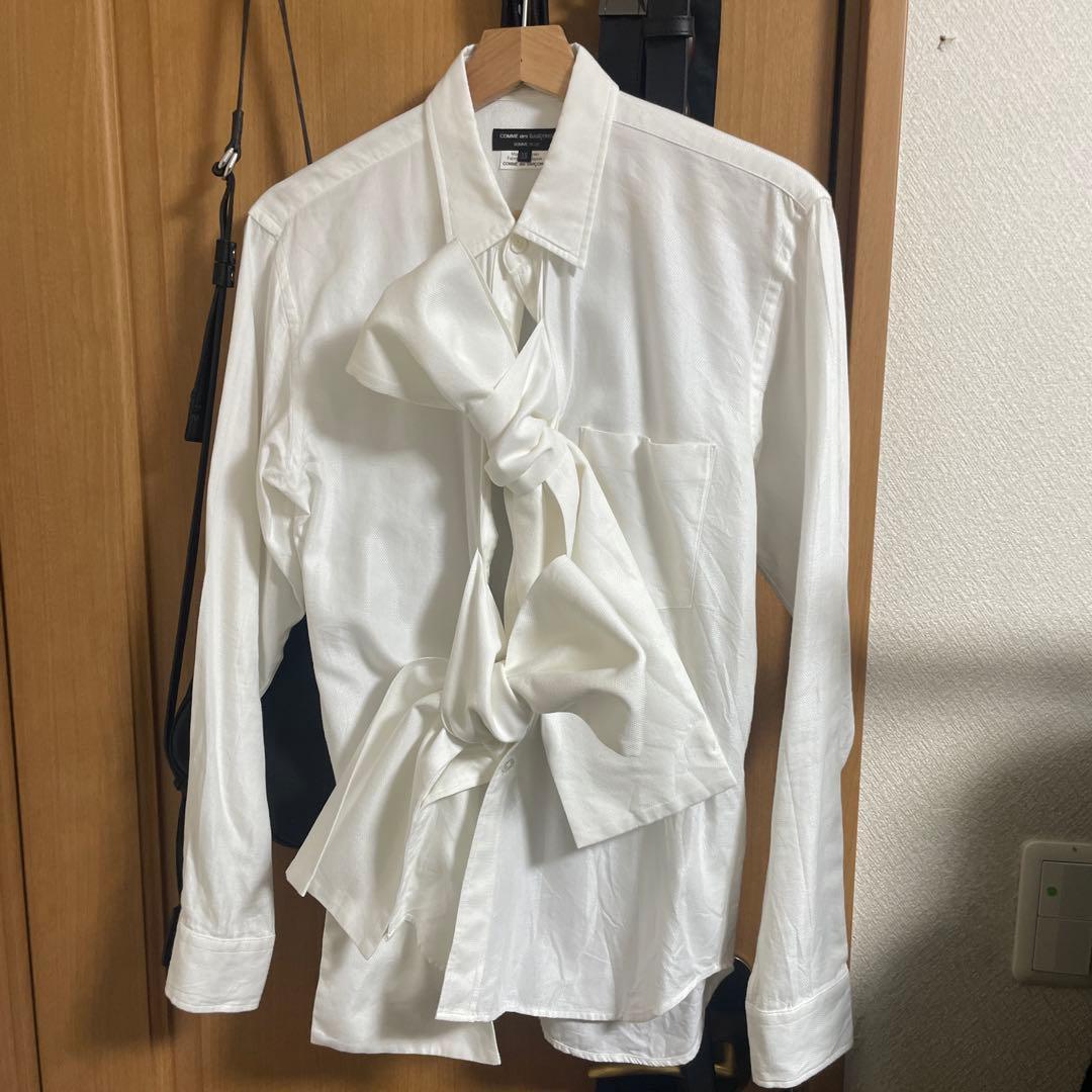 comme des garcons homme plus 25ssリボンシャツ