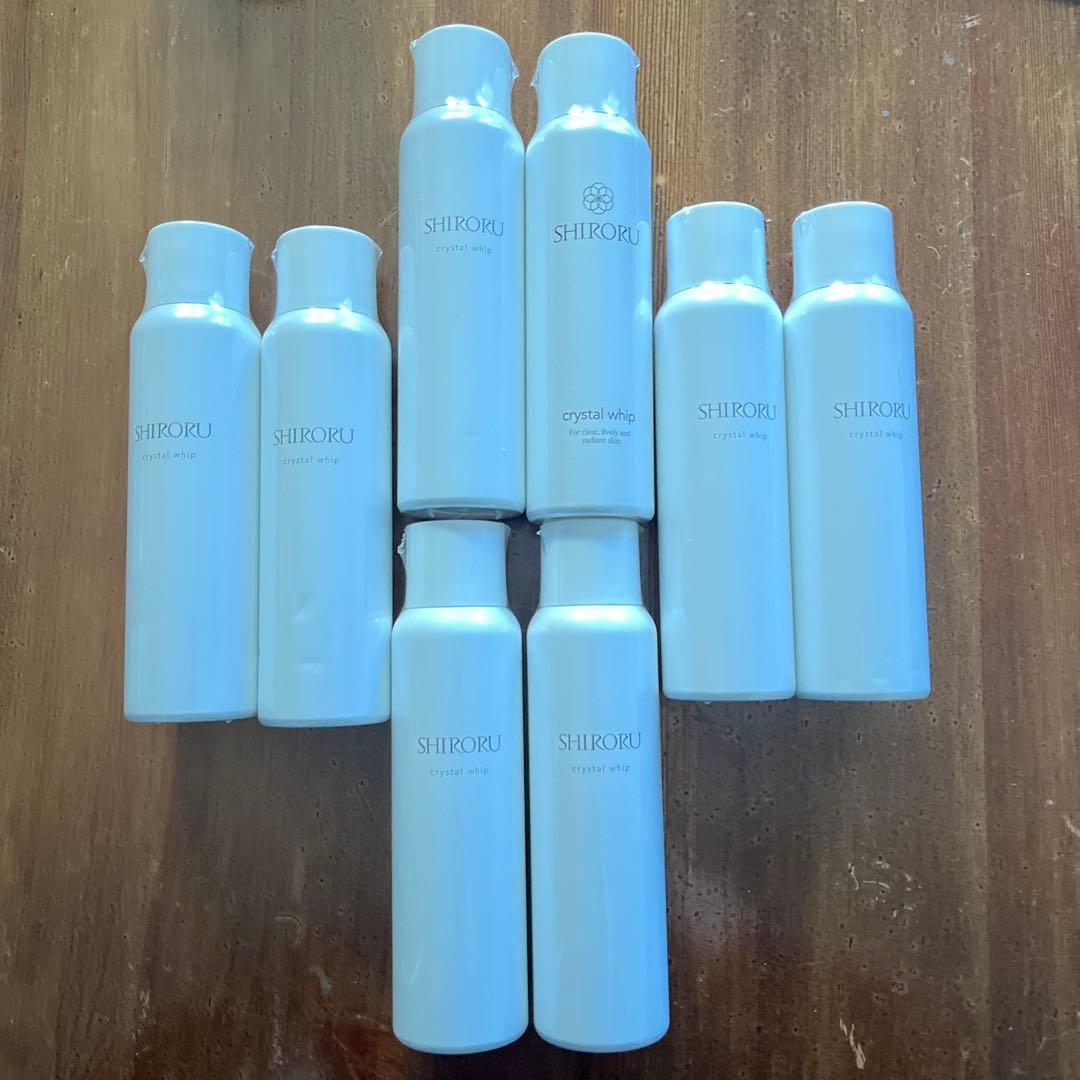 新品未開封 SHIRORU クリスタルホイップ 120g×8本