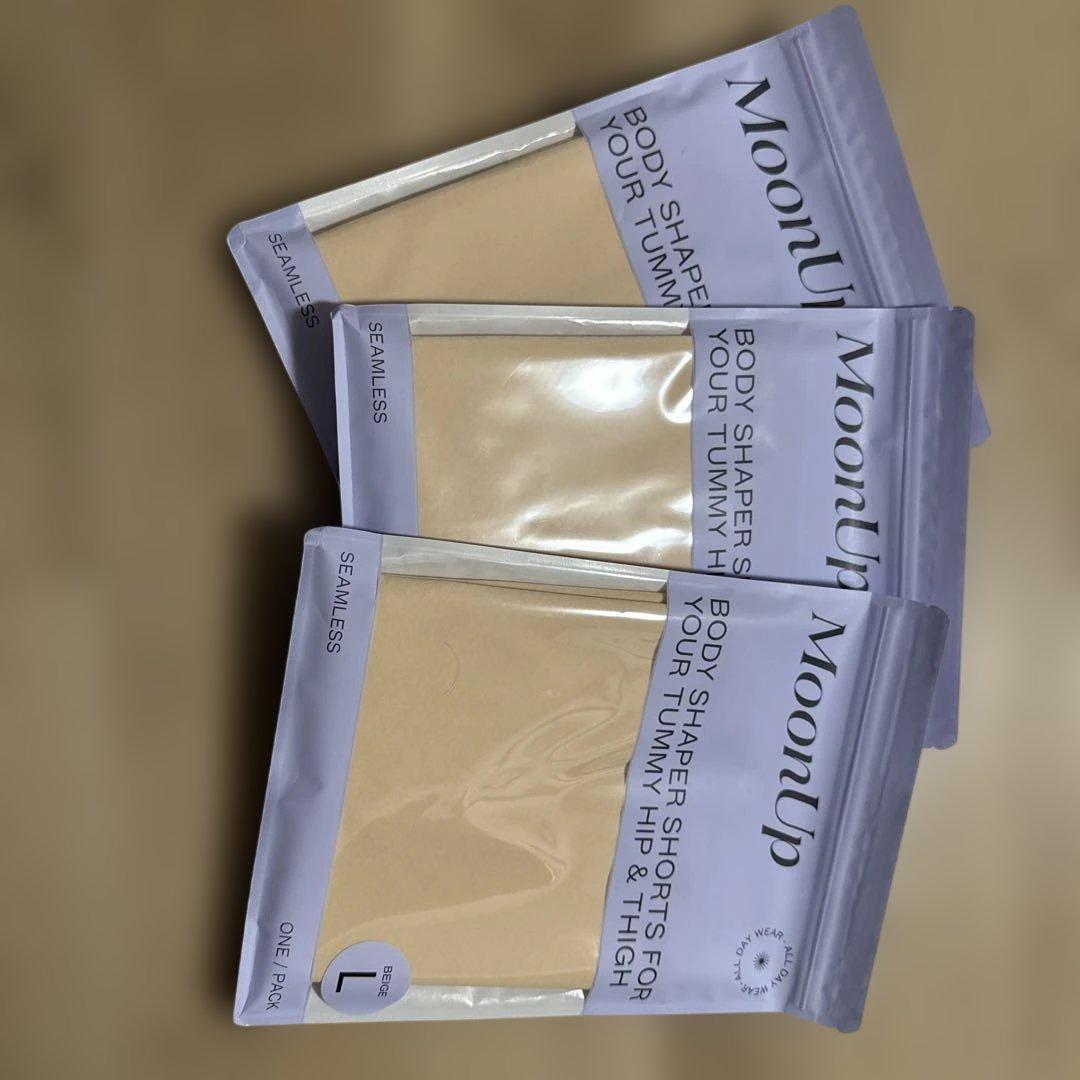 ムーンアップボディーシェイパーショーツ3枚セット