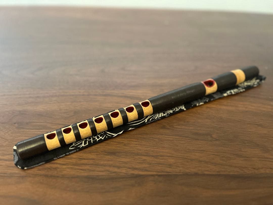 kish　龍笛(本煤竹籐巻龍笛)雅楽　和楽器