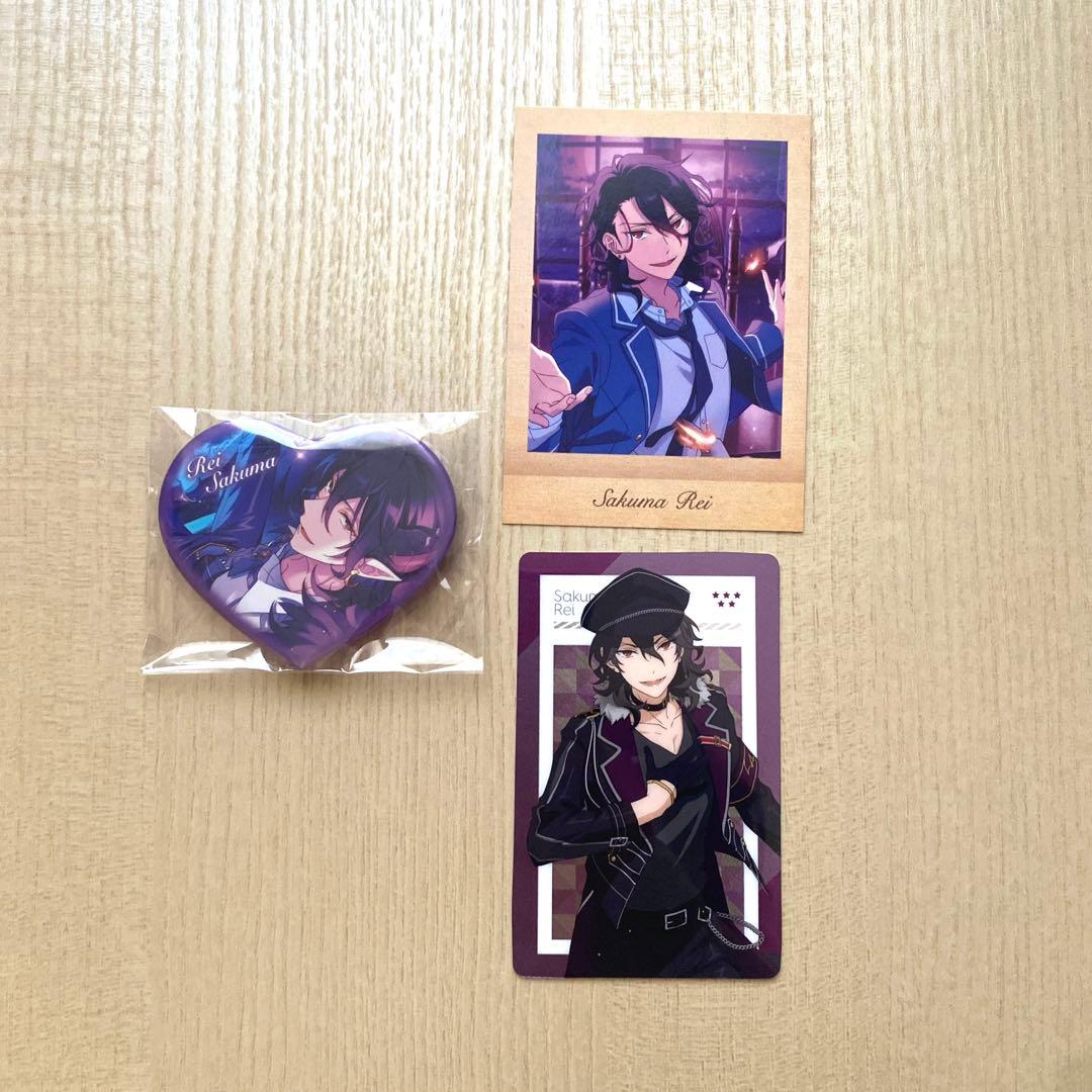 あんスタ 朔間零 ハート缶バッジvol.1 ぱしゃこれ 追憶編 クリアカード