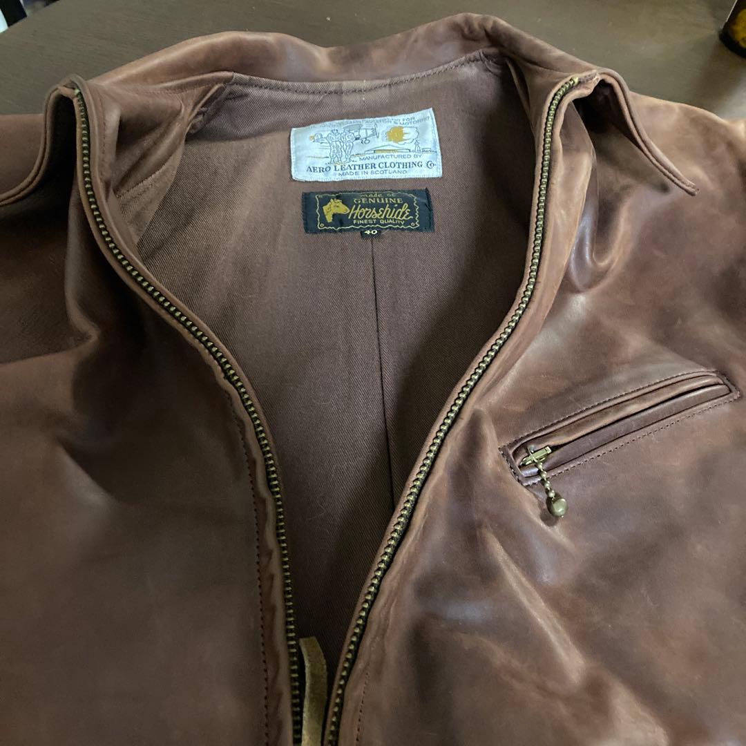 最終 Aero Leather Halfbelt 1930s エアロレザー 40 - メルカリ