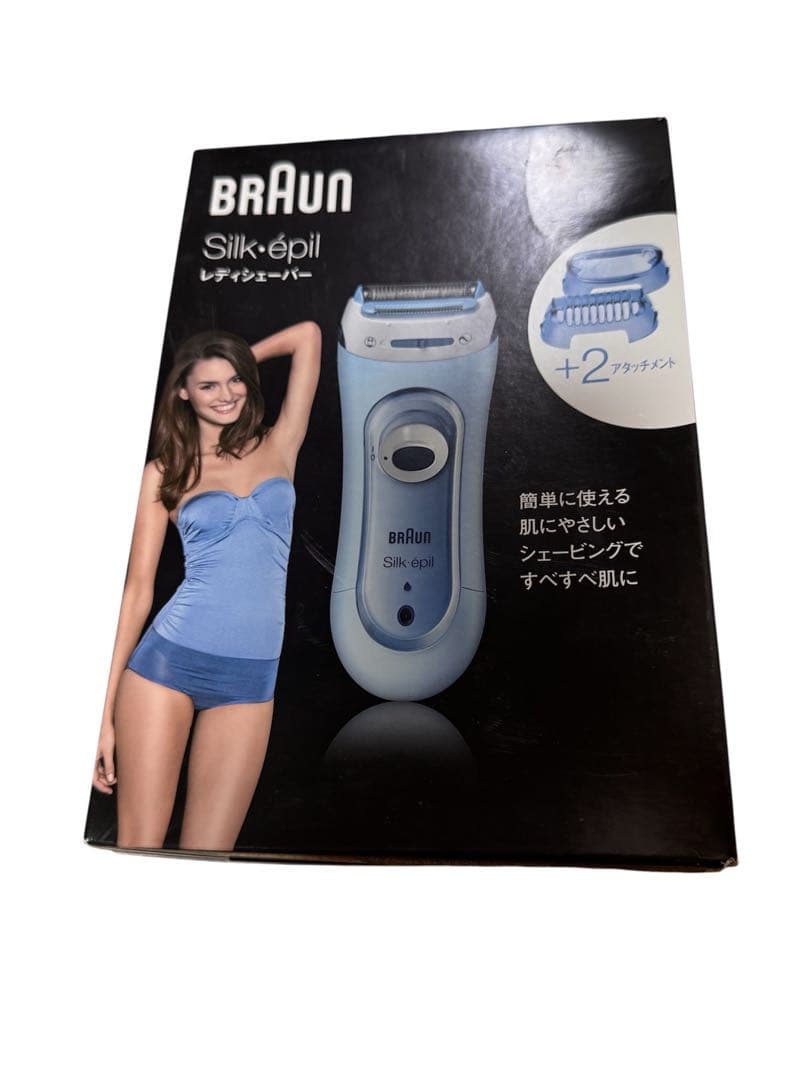 新品未使用ブラウン レディーシェーバー シルク・エピル ブルー LS5500R1