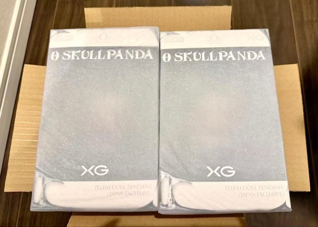 [2個] SKULLPANDA xXG ぬいぐるみペンダント （日本限定）