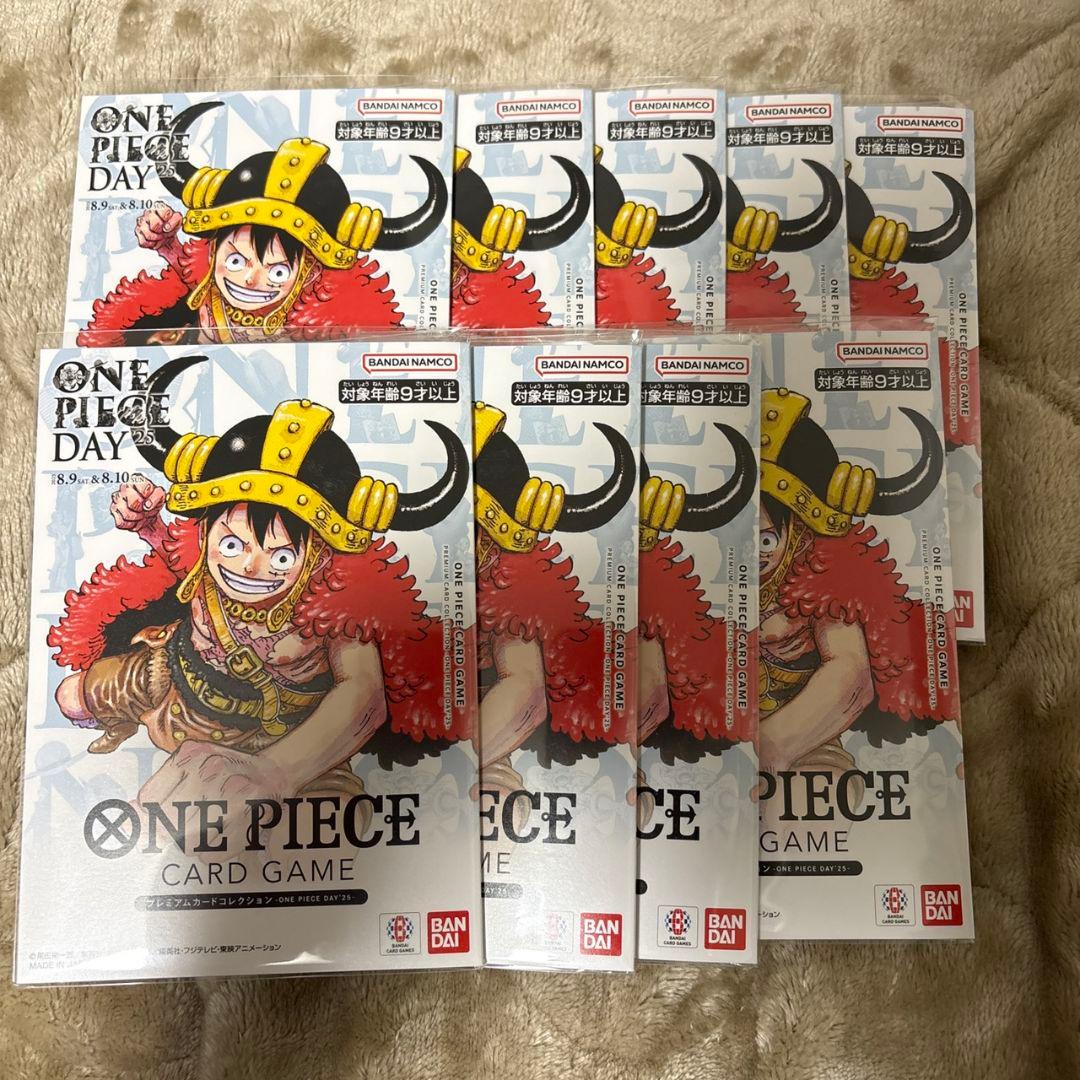 ONE PIECE DAY25 プレミアムカードコレクション 9冊 - メルカリ