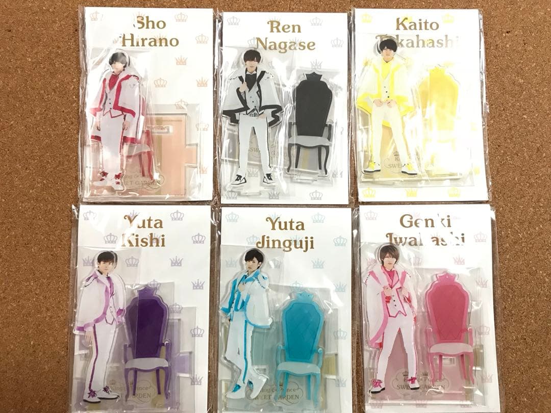 新品6点！アクスタ キンプリ スイートガーデン 平野紫耀 永瀬廉 岸 高橋海人