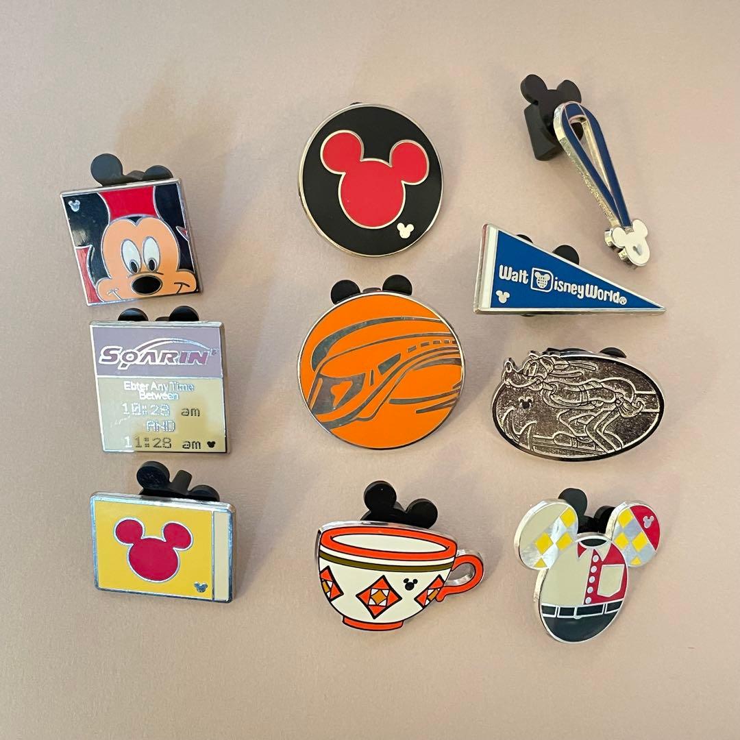 ディズニー ピンバッジ カリフォルニア Hidden Mickey - メルカリ