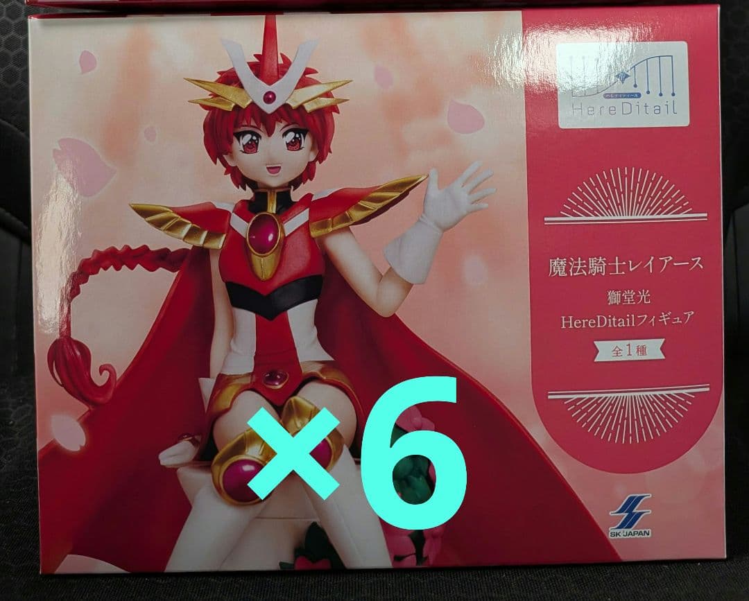 魔法騎士レイアース 獅堂光 HereDitail フィギュア 6体セット