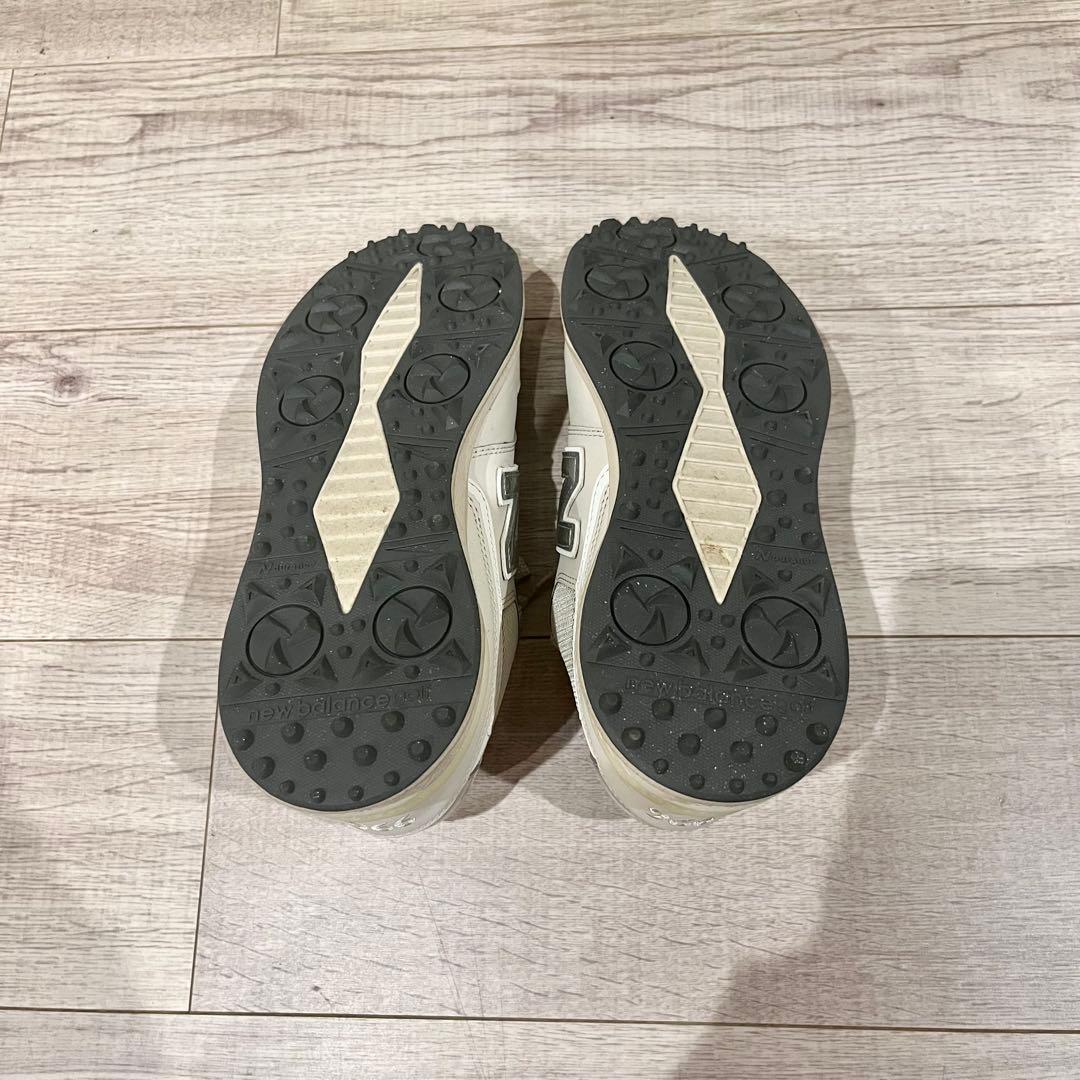 【美品】New Balance ゴルフシューズ 24.5cm グレー