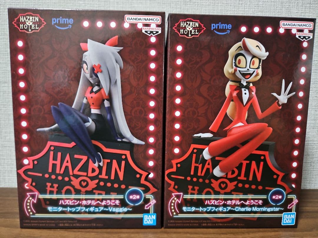 ハズビン・ホテルへようこそ モニタートップフィギュア 2種セット