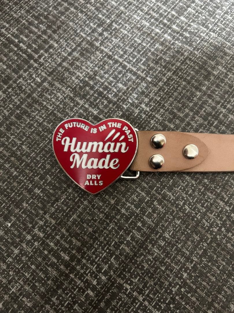 Human Made ハート型バックル ベルト Mサイズ