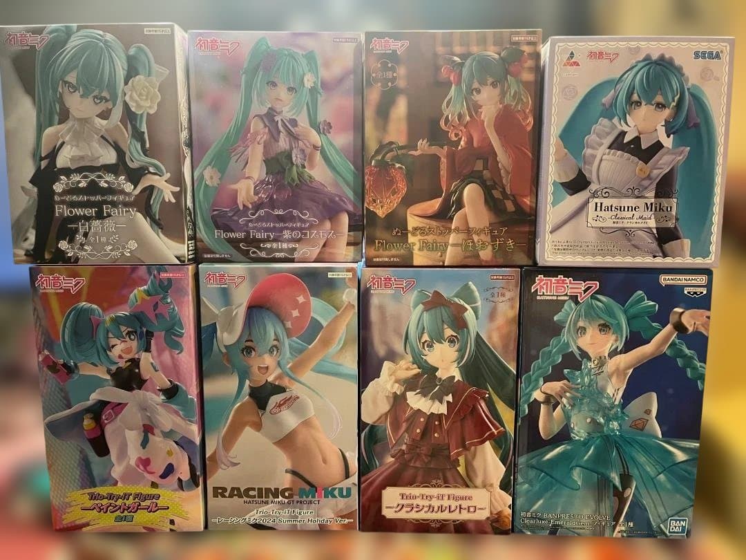初音ミク プライズフィギュア まとめ売り 8点