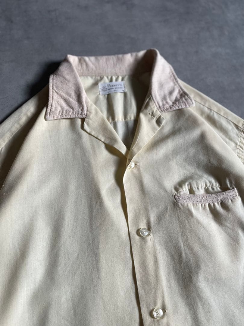 Ｙ*Ｍ様 60s Penney's パジャマシャツ ピンクレーヨンネップ