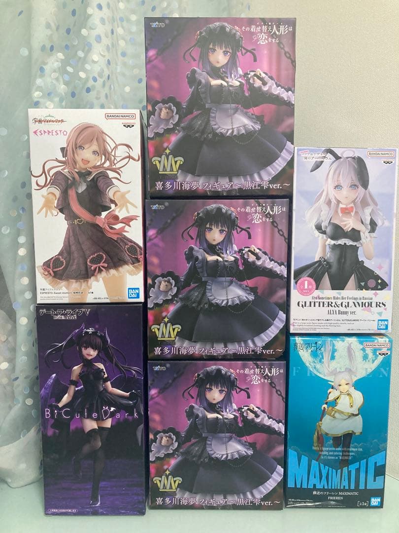 美少女フィギュアまとめ売り7体