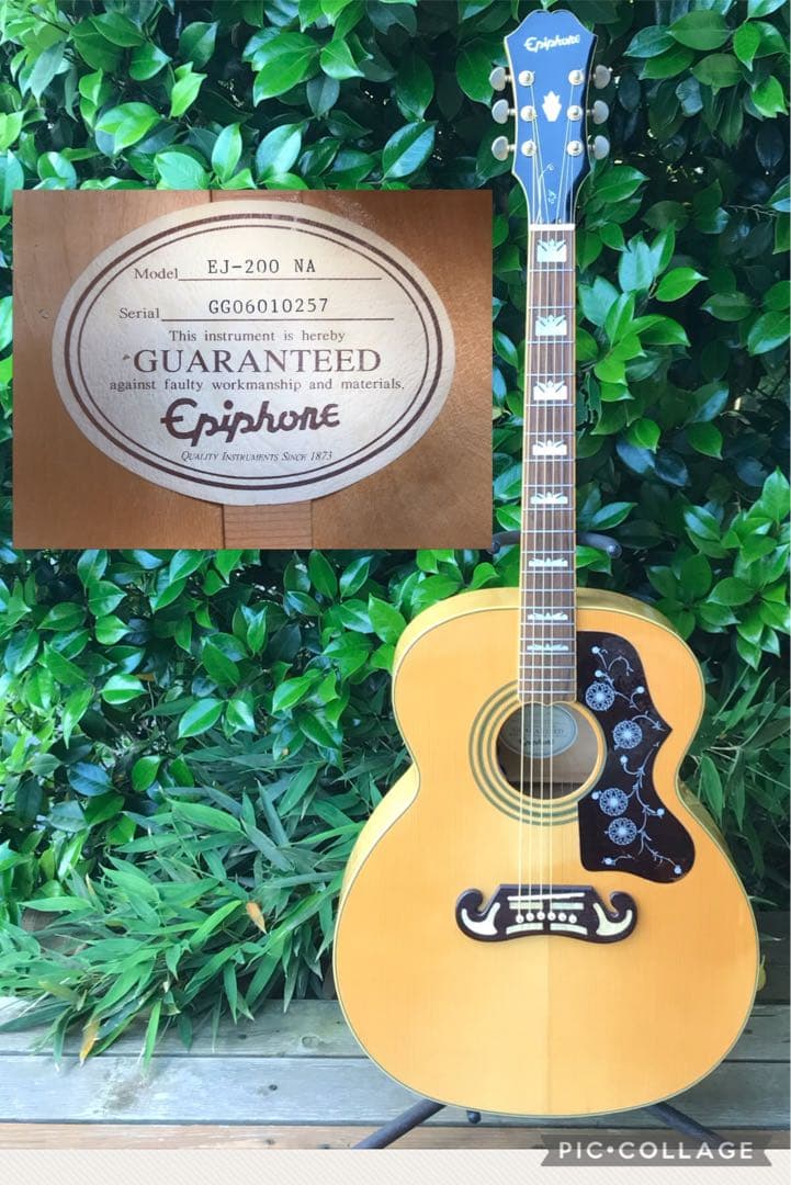 Epiphone EJ-200 NA ソニトーン搭載
