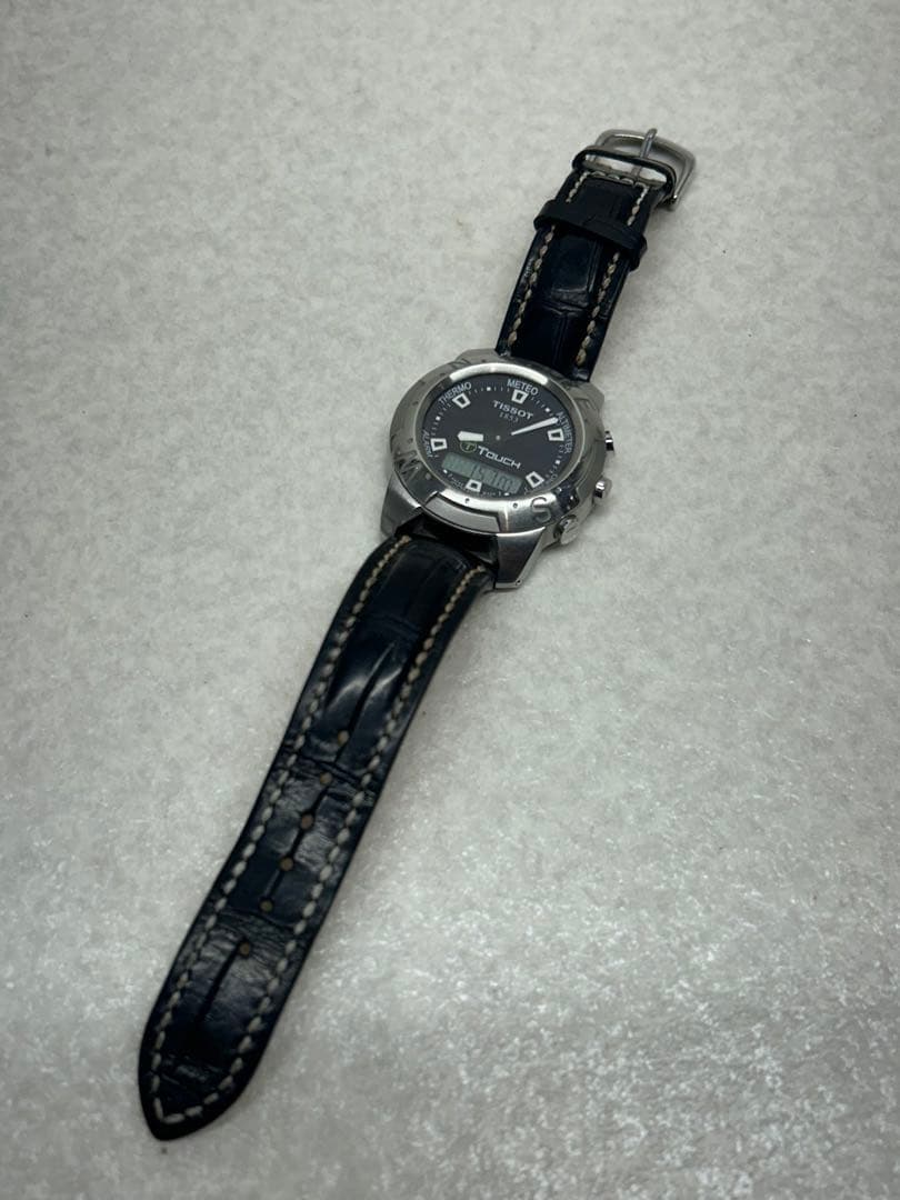 TISSOT ティソ 1853 Tタッチ Z251/351 デジアナ 黒文字盤 - メルカリ