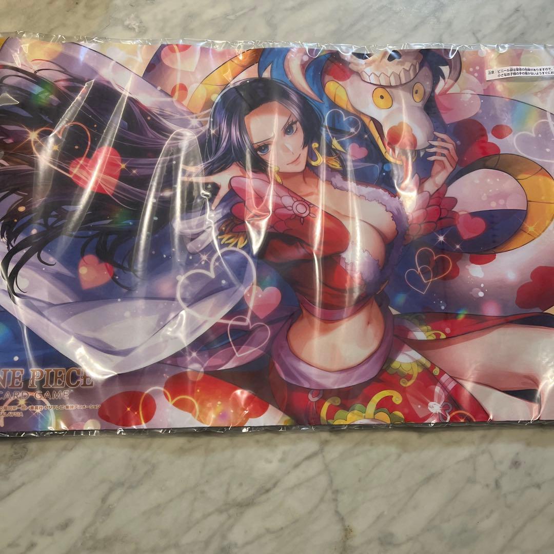 ワンピースカードゲーム 中国 2周年 ハンコック プレイマット - メルカリ