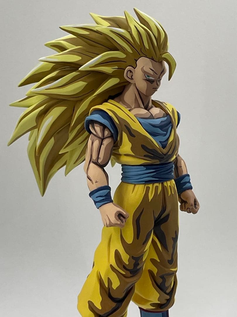 ドラゴンボール　フィギュア　リペイント　悟空3 ブラットオブサイヤン