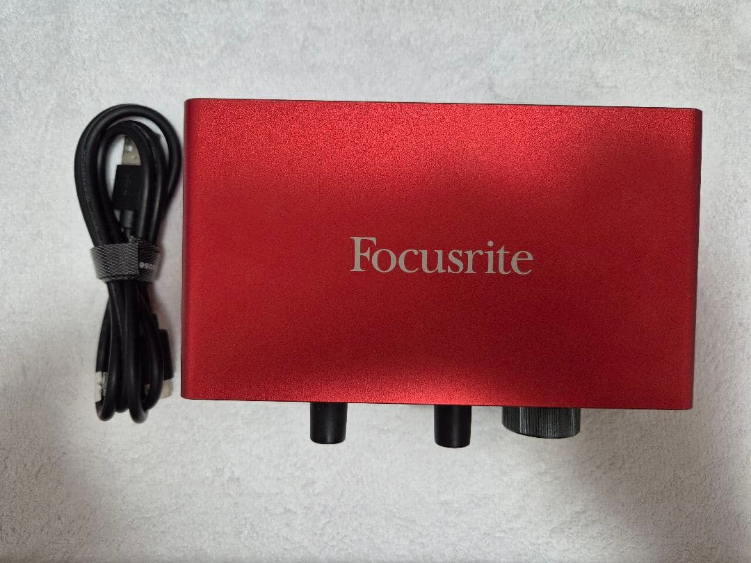 scarlett solo 3rd gen オーディオインターフェイス