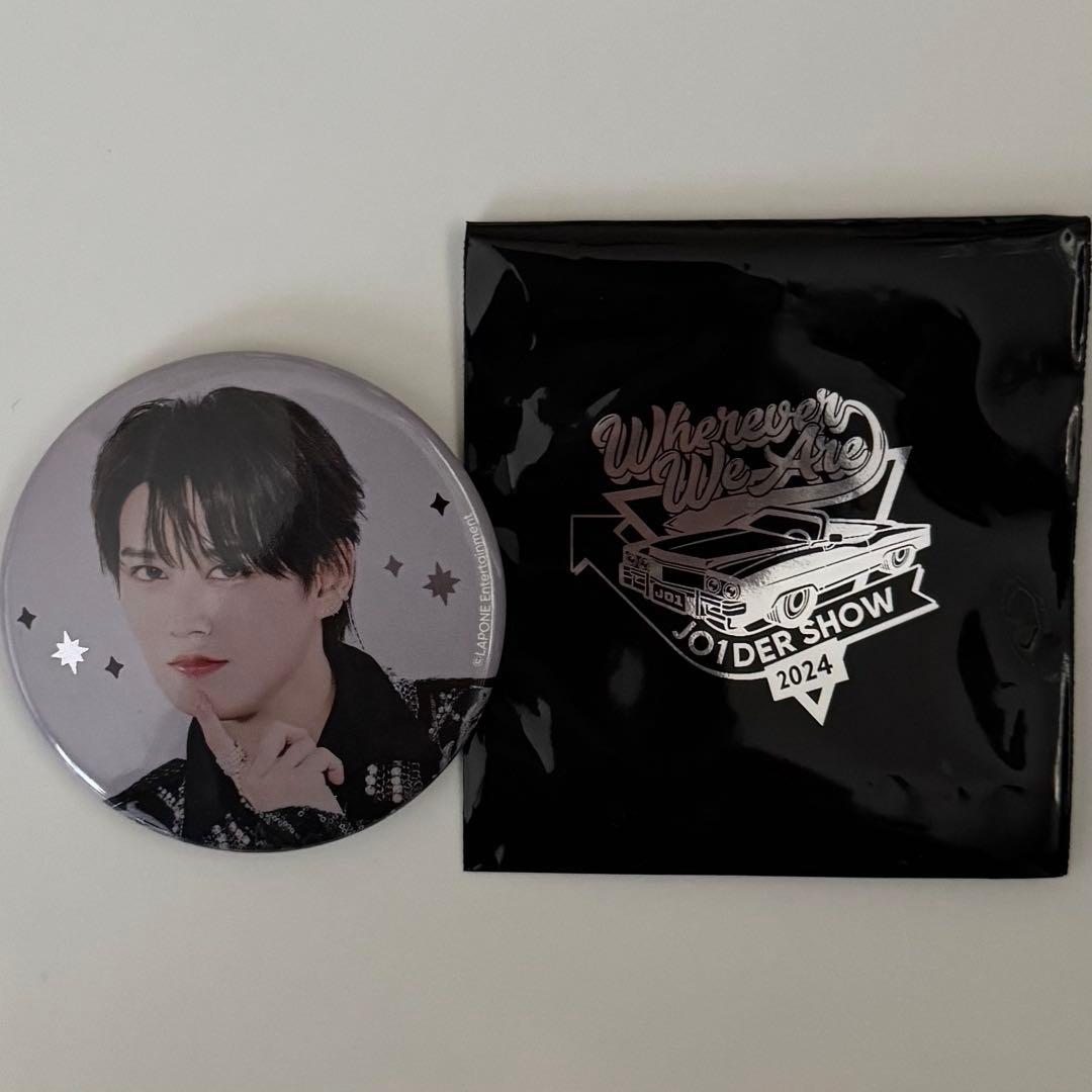 JO1 白岩瑠姫 缶バッジ JO1DER SHOW 2024 - メルカリ