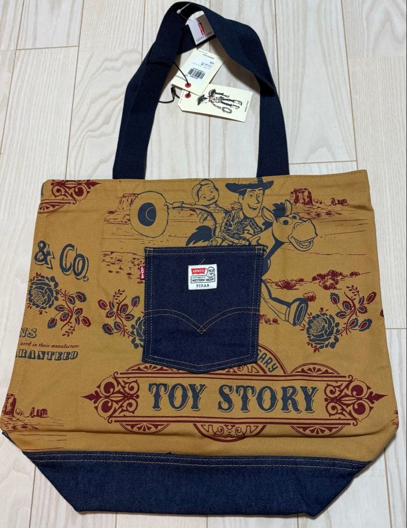 LEVI'S x TOY STORY トートバッグ リーバイス トイストーリー - メルカリ