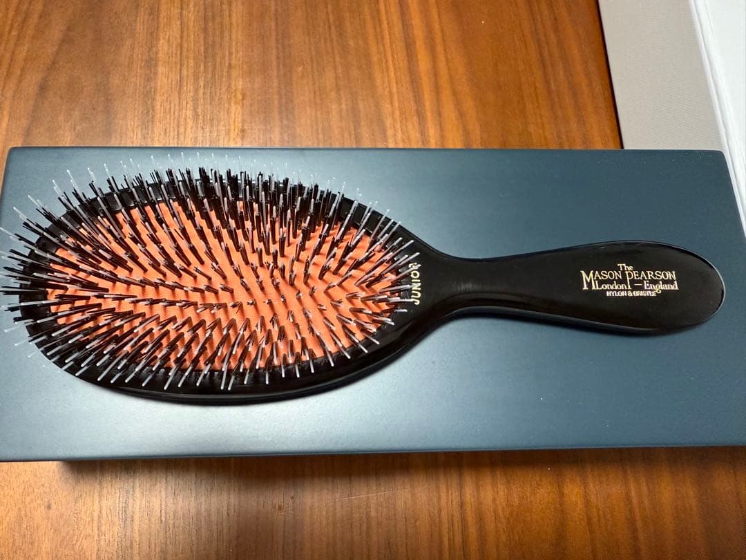 Mason Pearson ヘアブラシ Junior ブラック