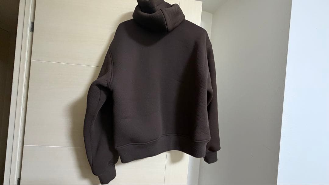 stussy BONDED SHERPA HOODIE ブラウン タグ付き - メルカリ