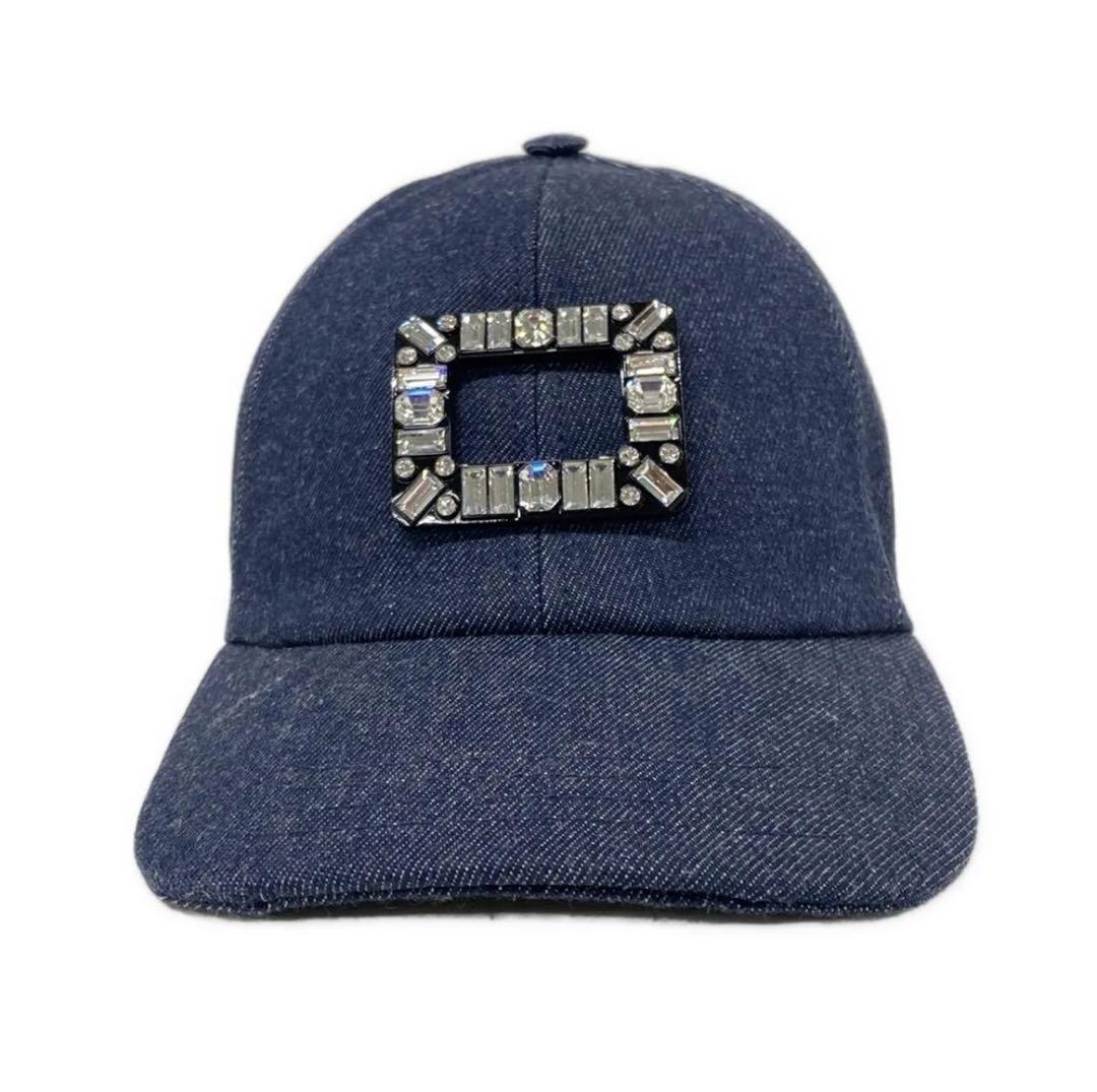 ROGER VIVIER デニムキャップ