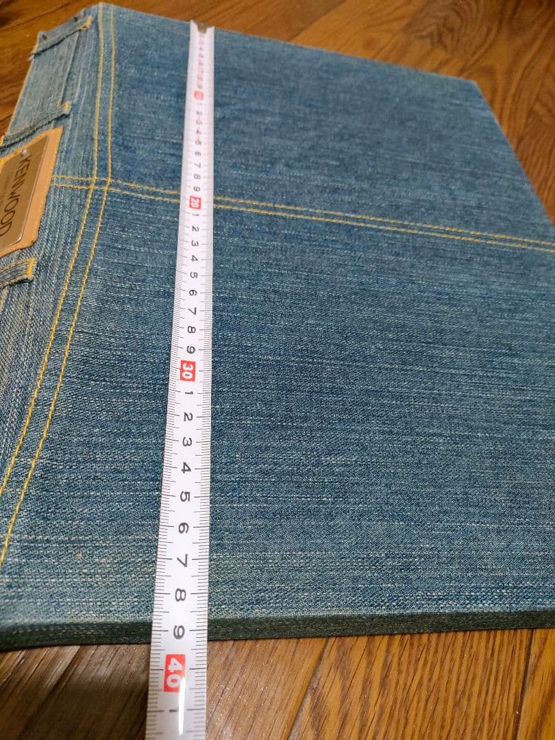 激レア！KENWOOD デニムデザイン展示用オーディオボード 平成レトロ