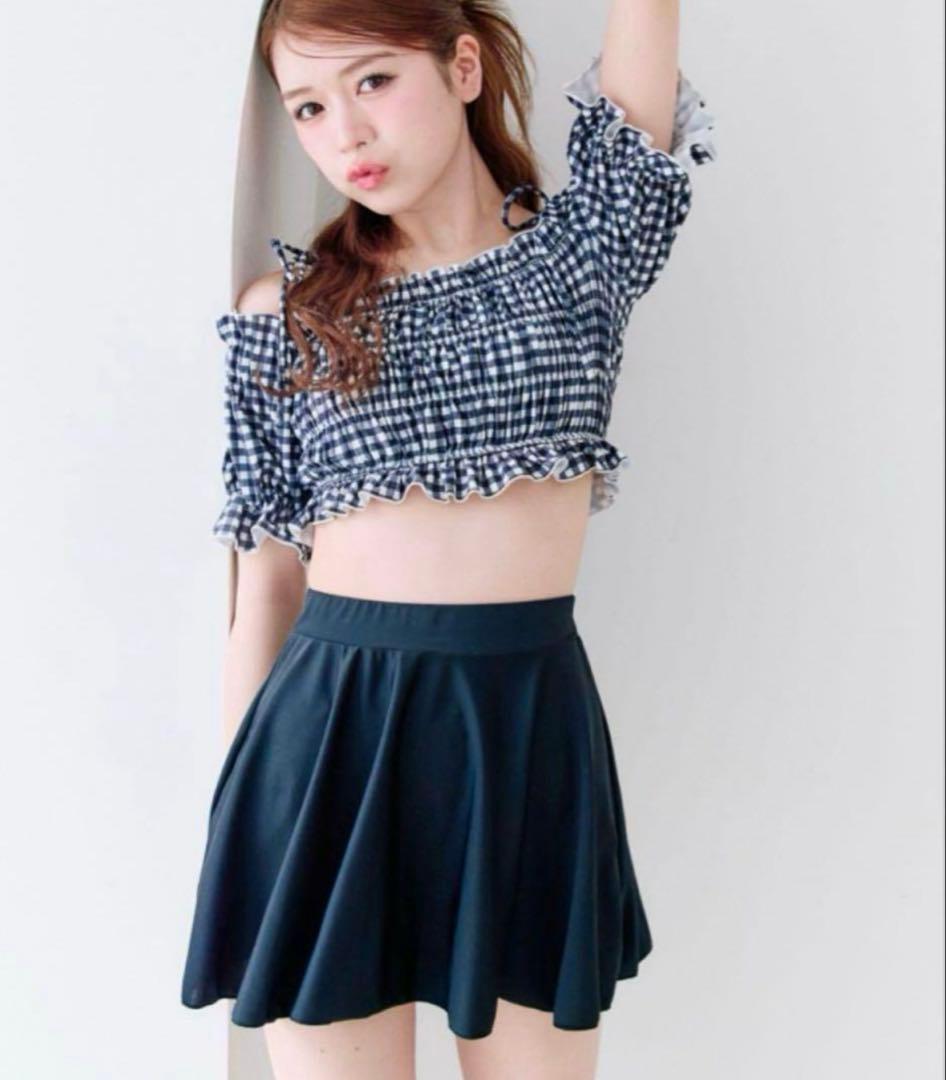 olive des olive シャーリング swim wear