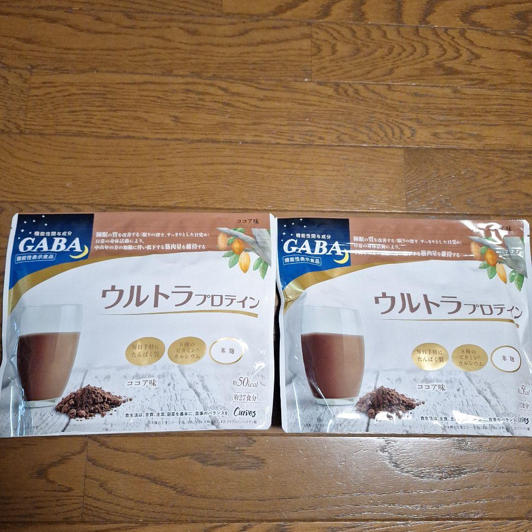 カーブス　プロテイン　GABA ウルトラプロテイン ココア味 　2袋セット