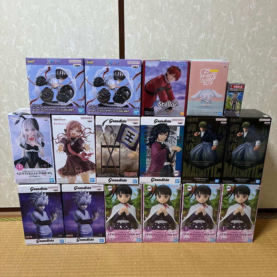 【新品未開封】新作 プライズフィギュア まとめ売り17体