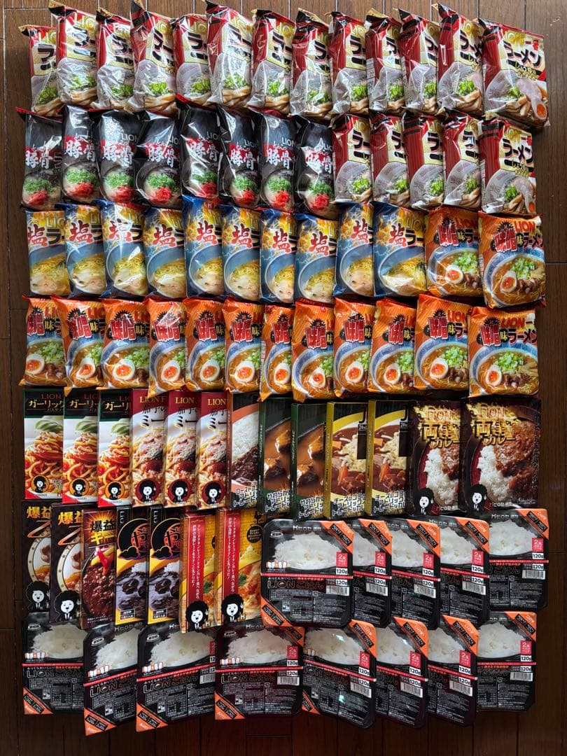 ヒロセ通商 食品 計96食分　レトルトカレー ご飯 パスタ パスタソース など