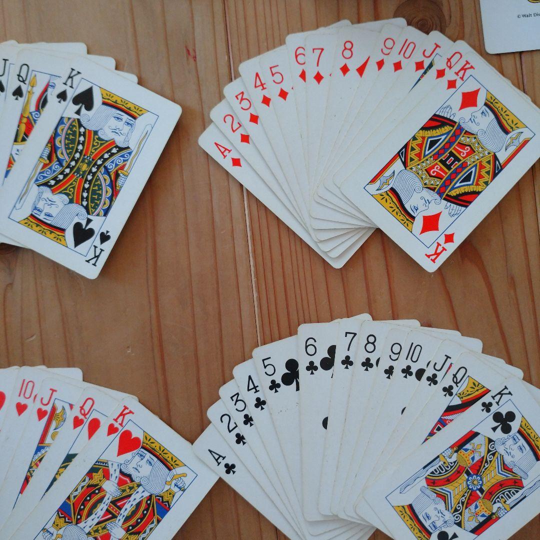 ディズニーランド ミッキー トランプ 10周年 ヴィンテージ - メルカリ