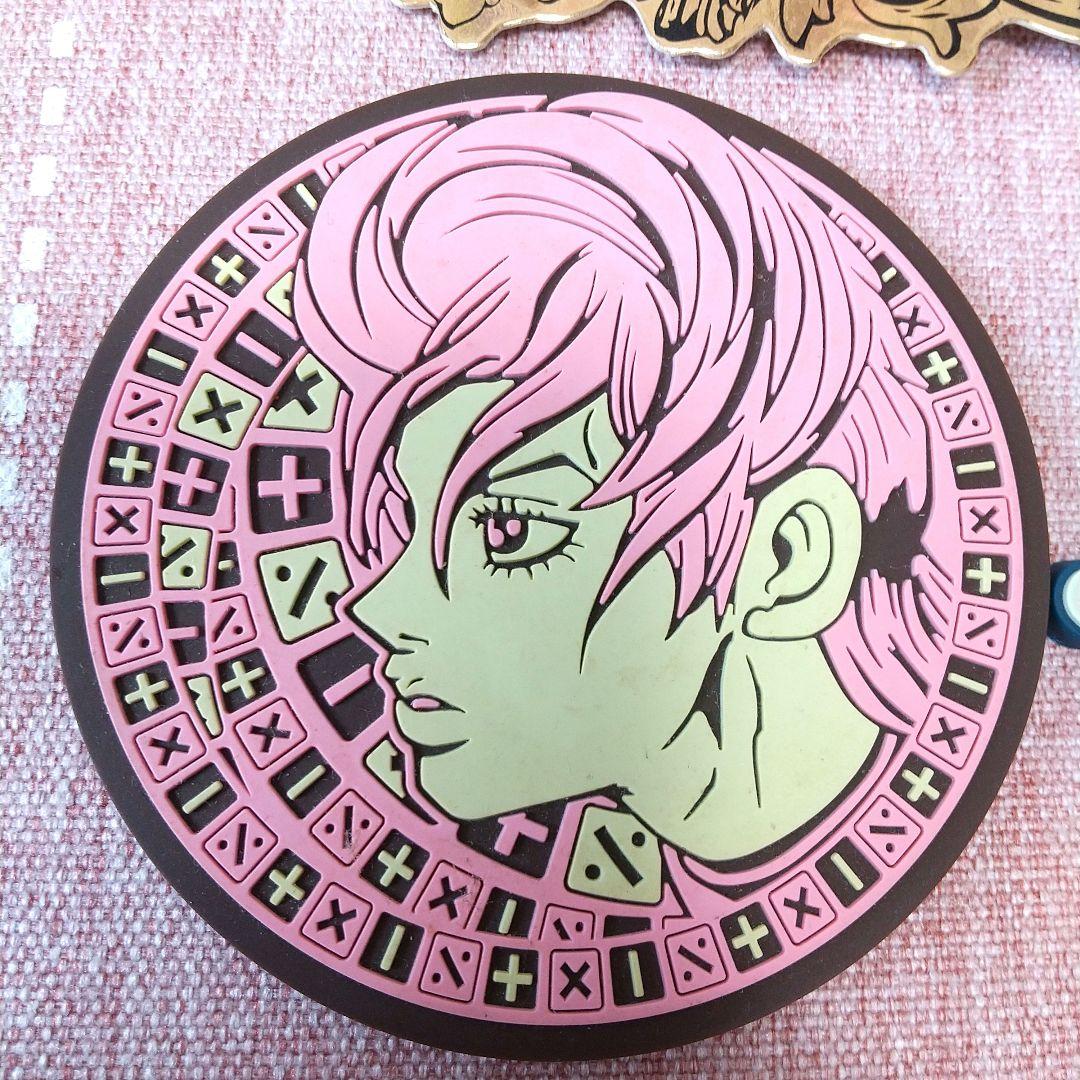 ジョジョの奇妙な冒険 5部黄金の風ラバーコースターセット ジョルノ