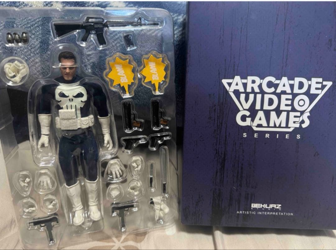 パニッシャーアクションフィギュアアーケードゲームシリーズ マーベル・コミック』【ハズブロ アクションフィギュア】6インチ