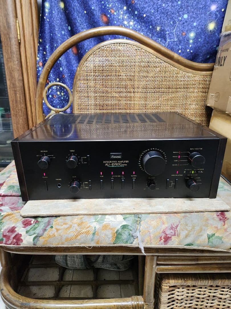 ガブリオレ完動超美品！山水高級プリメインアンプAU-D707G EXTRA 2026年最新】AU-D707G EXTRAの人気アイテム - メルカリ