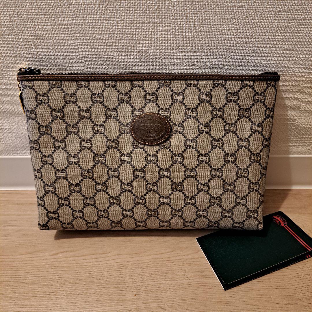 GUCCI PLUS オールドグッチ グッチプラス ポーチ クラッチバッグ