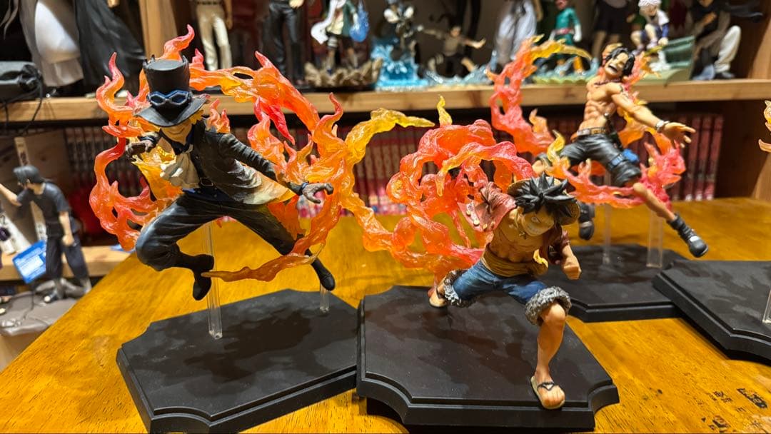 ワンピース 一番くじ 匠ノ系譜 サボ エース ルフィ サンジ - メルカリ