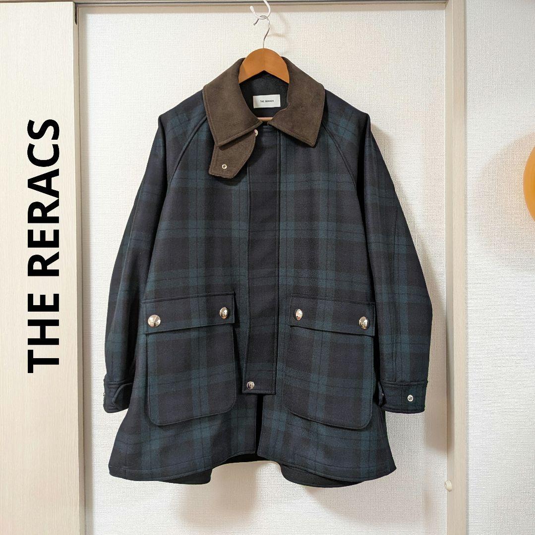 THE RERACS 25AW フィッシングコート ブラックウォッチ Free