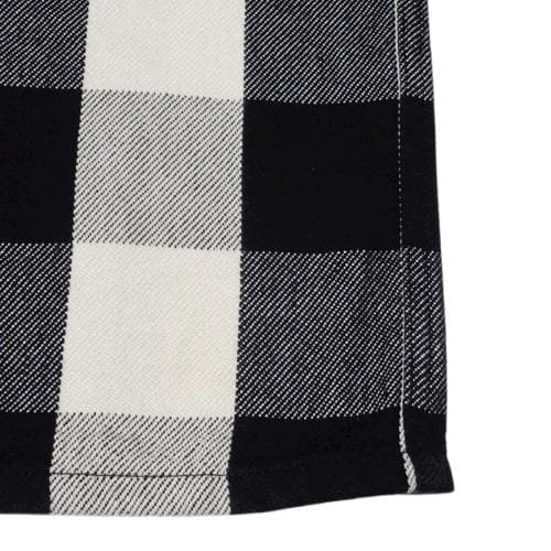 COOTIE バッファローチェックシャツ ブラック×アイボリーXL ワイド KJ