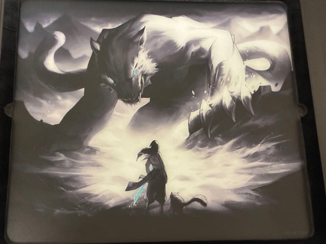 マウス・トラックボール Tekkusai The Beast Glass Mousepad